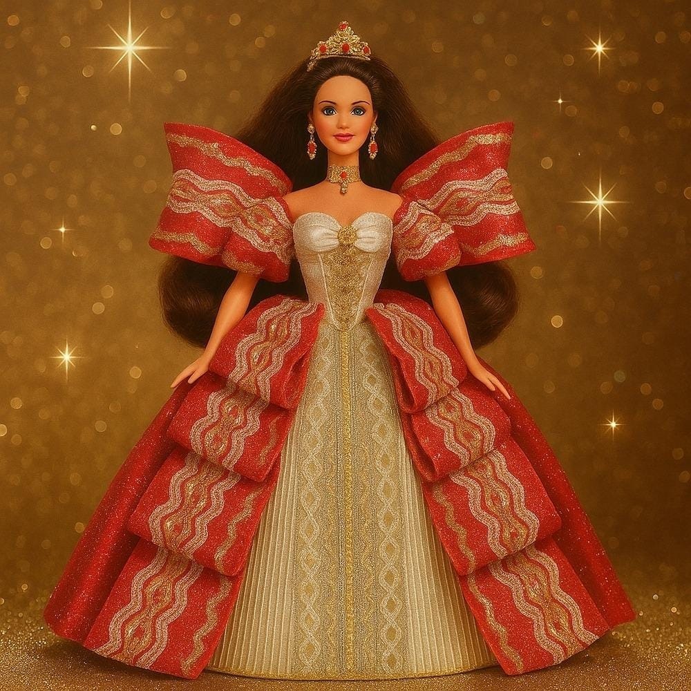 Barbie Vintage 1997 Happy Holidays‎ Special Edition NIB Nineties Doll
